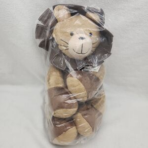 Stuffed Animal Leo Lion Lambs & Ivy Bedtime Originals 10" Plush Brown & Tan NEW
